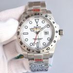 ROLEX 904L Steel Explorer II Series Waterproof 42mm Watch